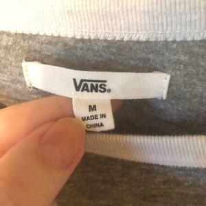 Vans brand grey t-shirt dress!